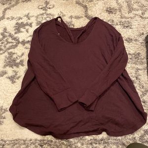 Athleta Sweater Open Back